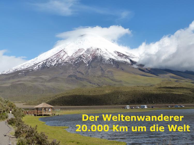 Der Weltenwanderer, eine Onlinereise 20.000 Km um die Welt